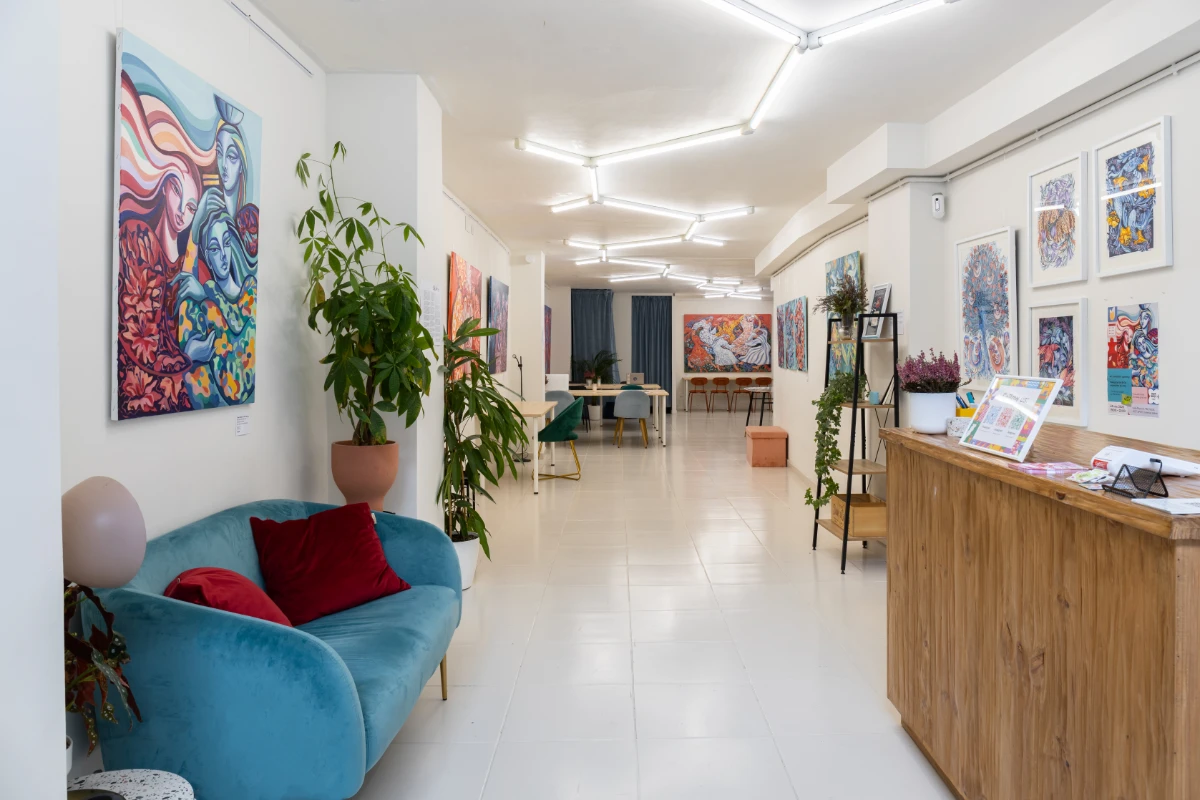 Primera planta del espacio creativo Hot Spot